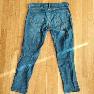 GAP Premium skinny ankle jeans low rise size 6
